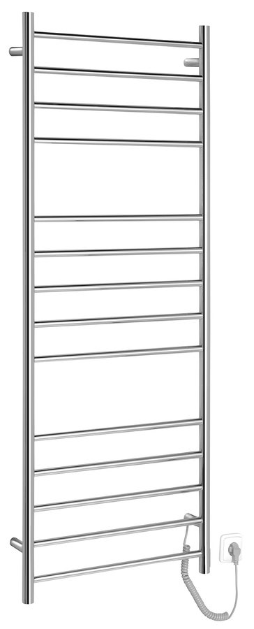 REDONDO elektrický sušiak uterákov, okrúhly, 600x1500 mm, 130 W, nerez lesk ER250V