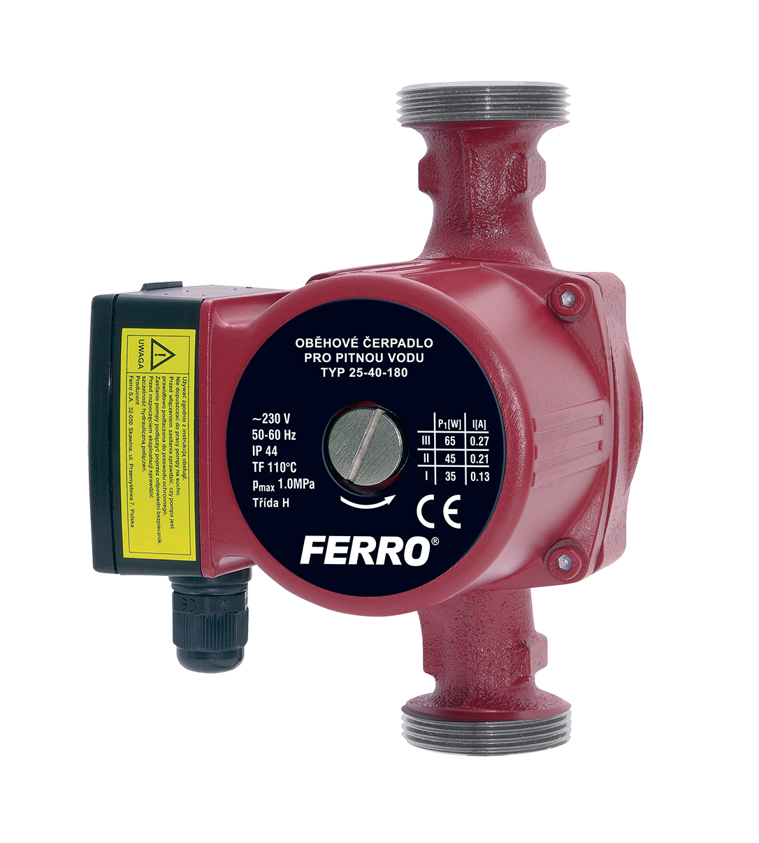 Obehové čerpadlo Weberman (FERRO) 25-60/180mm W0202