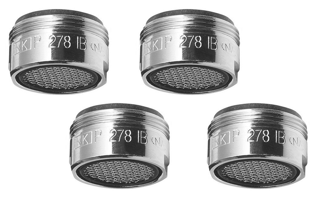 Levně SET 4x perlátor vnější závit M20x1, chrom 3070.104