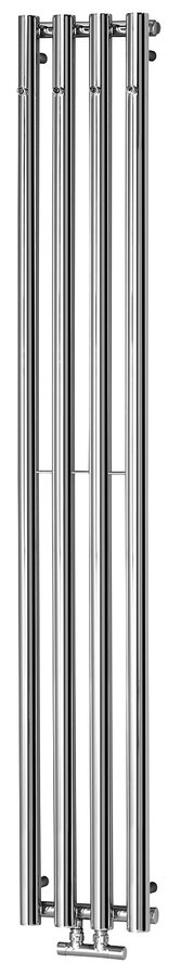 PILON vykurovacie teleso 270x1800, so štyrmi háčiky pre uterák, chróm IZ120