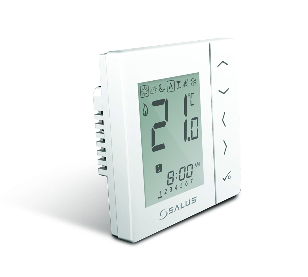 VS10WRF Bezdrôtový digitálny izbový termostat 4v1 (biely) VS10WRF