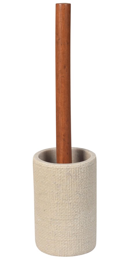 Levně CRAFT WC štětka na postavení, acacia/béžová 8568