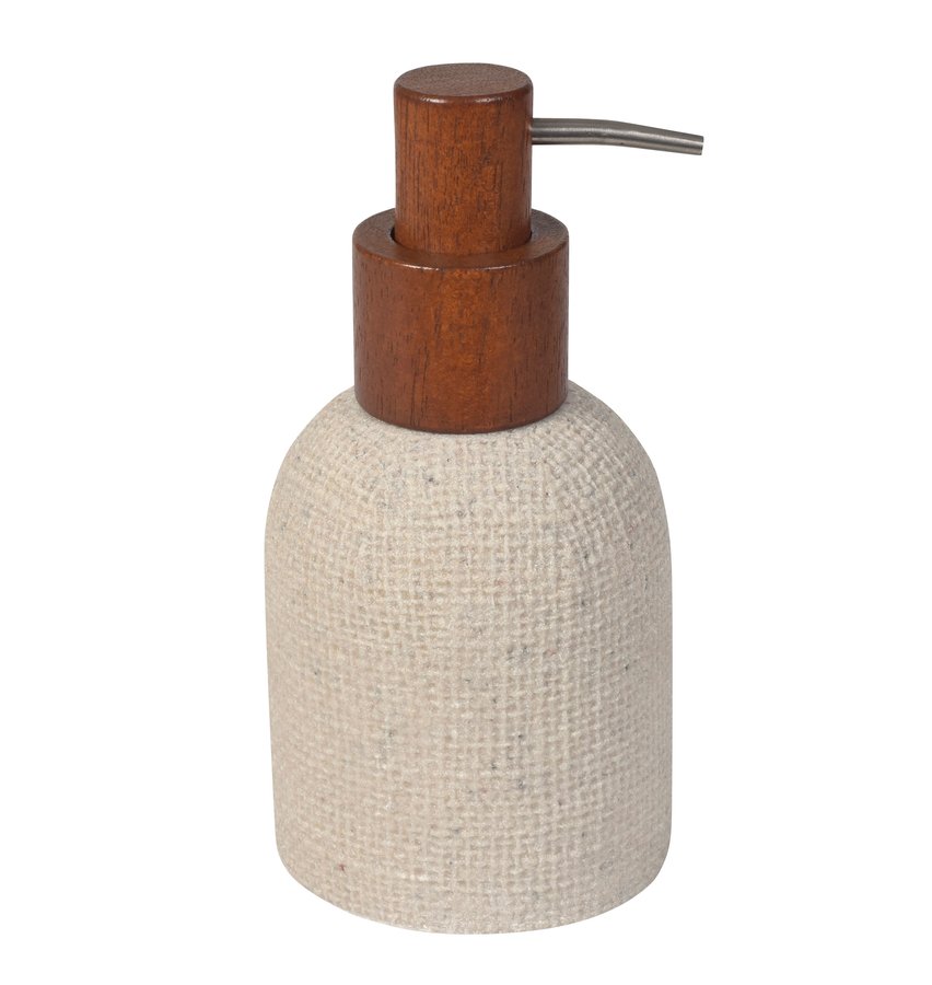 Levně CRAFT dávkovač mýdla na postavení, acacia/béžová 8566