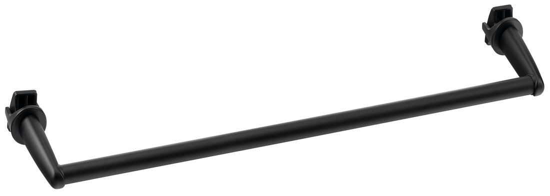 Levně Sušák ručníků na otopná tělesa 46cm rovný, černá mat IDR-50B