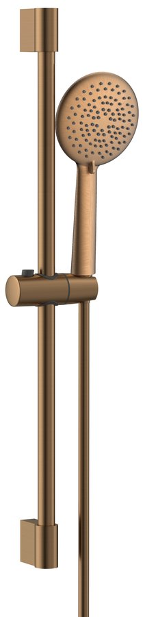 Levně Sprchová souprava, posuvný držák 708mm, měď mat SC715PG