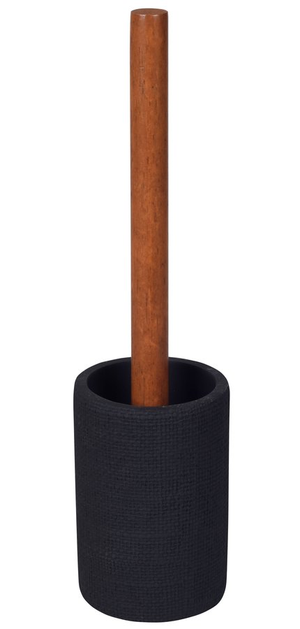 Levně CRAFT WC štětka na postavení, acacia/černá 8572