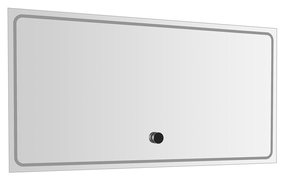 Levně GEMINI zrcadlo s LED osvětlením 120x60cm, chytré funkce GM120K