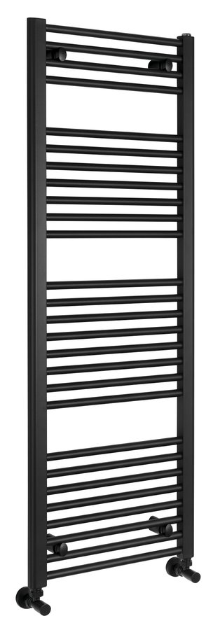 Levně DIRECT otopné těleso s bočním připojením 450x1320 mm, černá mat ILR34B