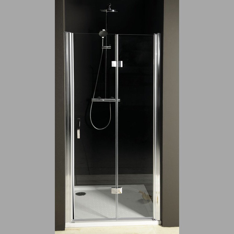 ONE sprchové dvere skladacie 900 mm, pravé, číre sklo GO7990R