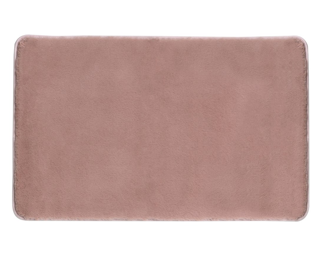 FUZZY koupelnová předložka, 50x80 cm, 100% polyester, protiskluz, růžová 96FY508010