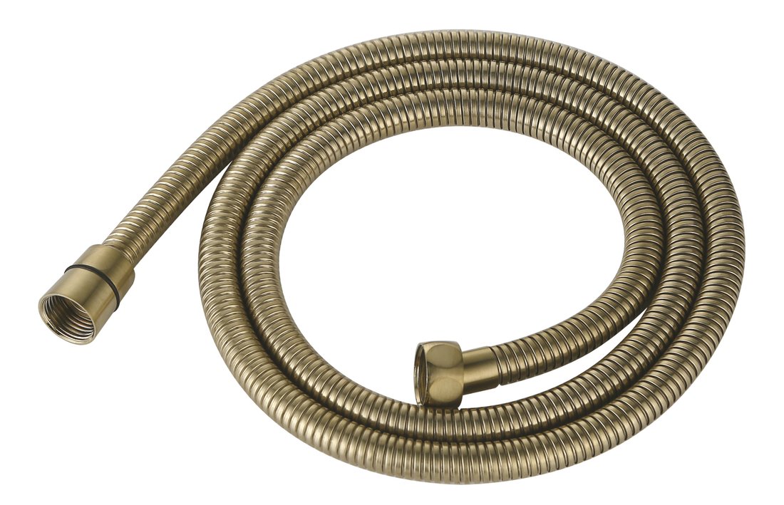 Levně POWERFLEX kovová sprchová hadice, 150cm, zlato mat FLEX150GB