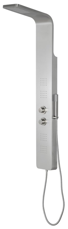 Levně PRESTIGE termostatický sprchový panel 200x1400 mm, nerez WN337
