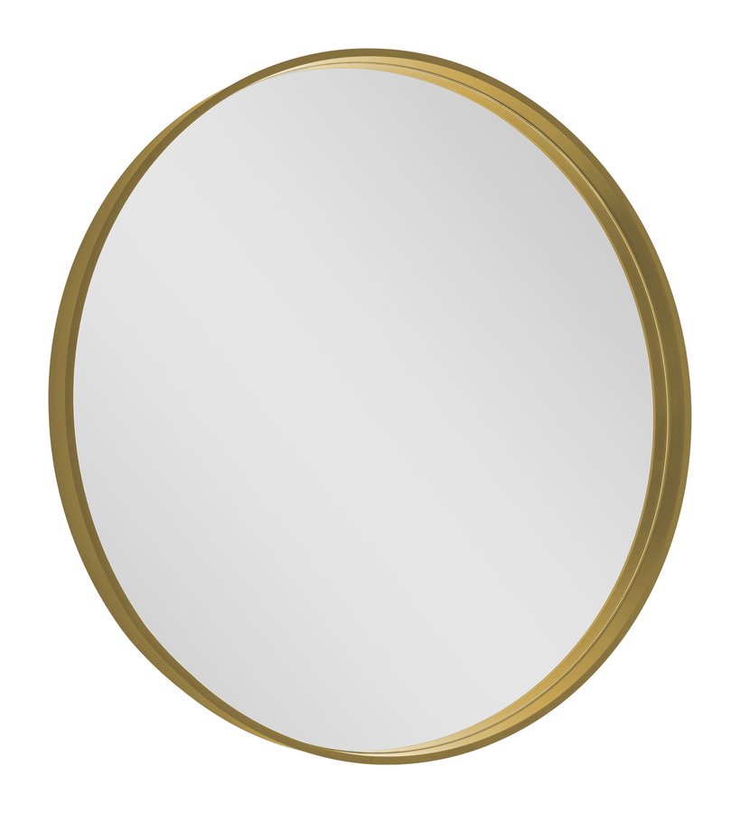 NOTION okrúhle zrkadlo v ráme ø 70cm, zlato mat NT700G
