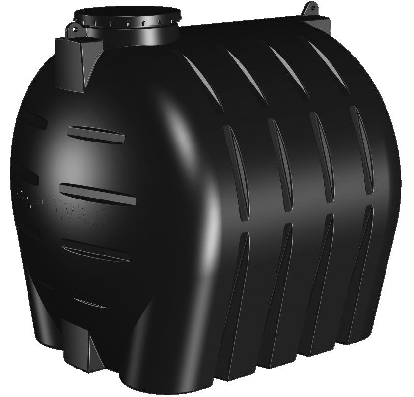 Podzemné nádrže a odpadové nádrže - HORIZONTÁLNY HZ 5000 HZ 5000