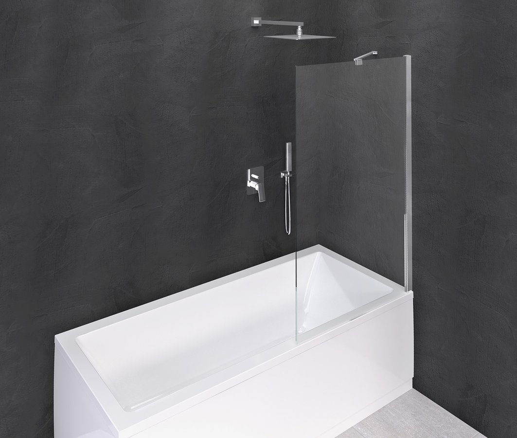 MODULAR SHOWER vaňová zástena 750x1500mm, číre sklo BMS1-75