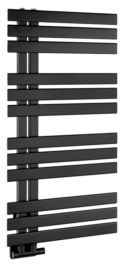 Levně SILVANA otopné těleso 500x972mm, černá mat IR164B