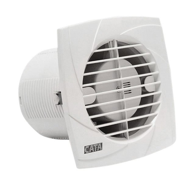 B-10 PLUS koupelnový ventilátor, 15W, potrubí 100mm, bílá 981001