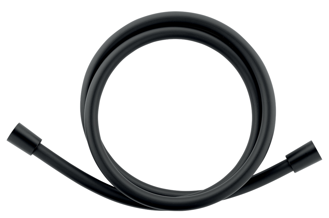Sprchová hadica plastová, 150 cm, čierna NOVAFLEX/150,5