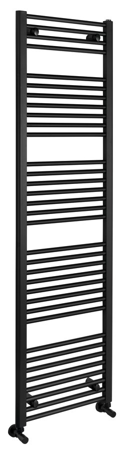 Levně DIRECT otopné těleso s bočním připojením 450x1680 mm, černá mat ILR64B