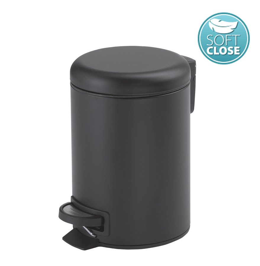 Pott odpadkový kôš 5l, Soft Close, čierna mat 330914