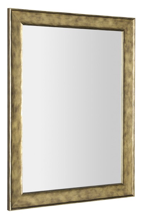 Bergara zrkadlo v drevenom ráme 742x942mm, zlatá NL527