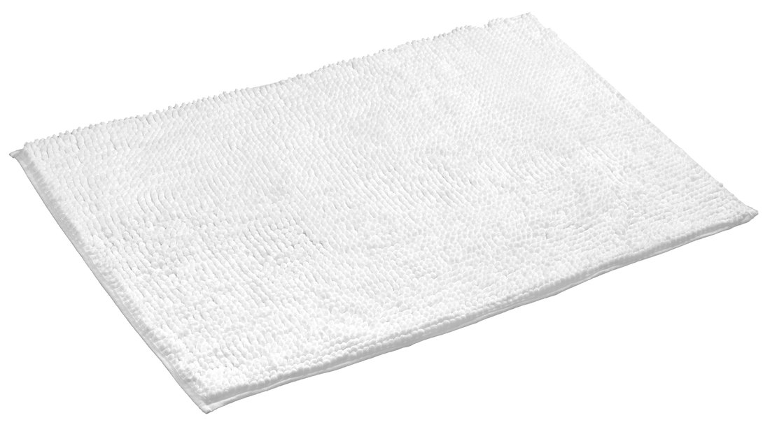 CHENILL koupelnová předložka 50x80cm, 100% polyester, bílá CH2011