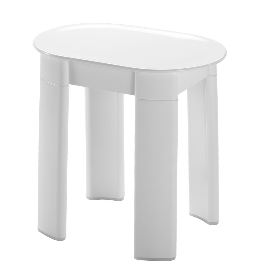 TETRA koupelnová stolička 42x41x27 cm, bílá 2872