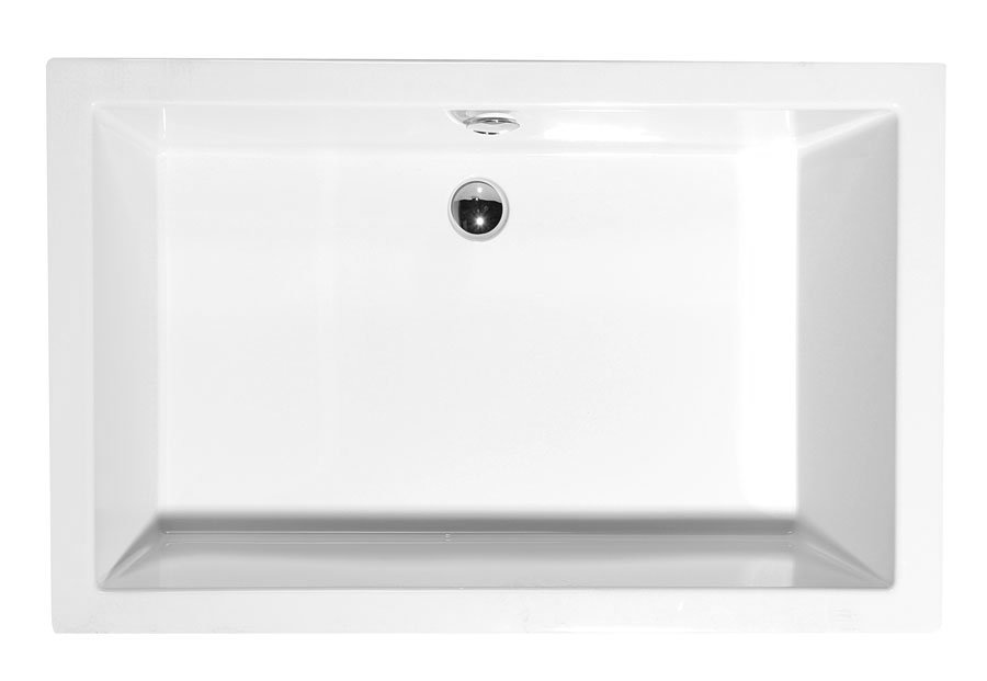 DEEP hlboká sprchovacia vanička, obdĺžnik 120x75x26cm, biela 71564