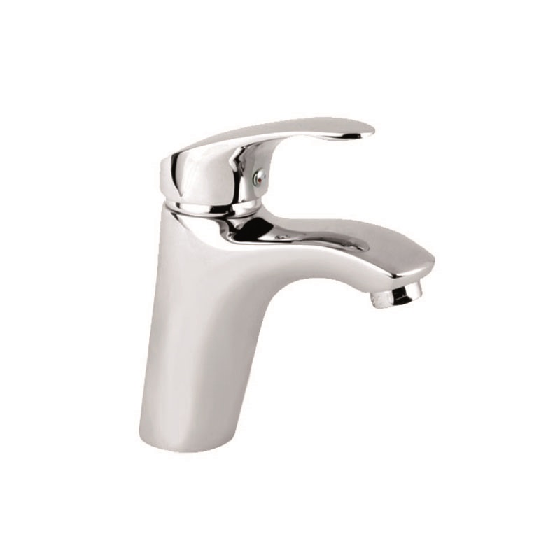 Mereo, Umývadlová stojanková batéria, Sonáta, s výpustom, chróm CB10104N CB10104N