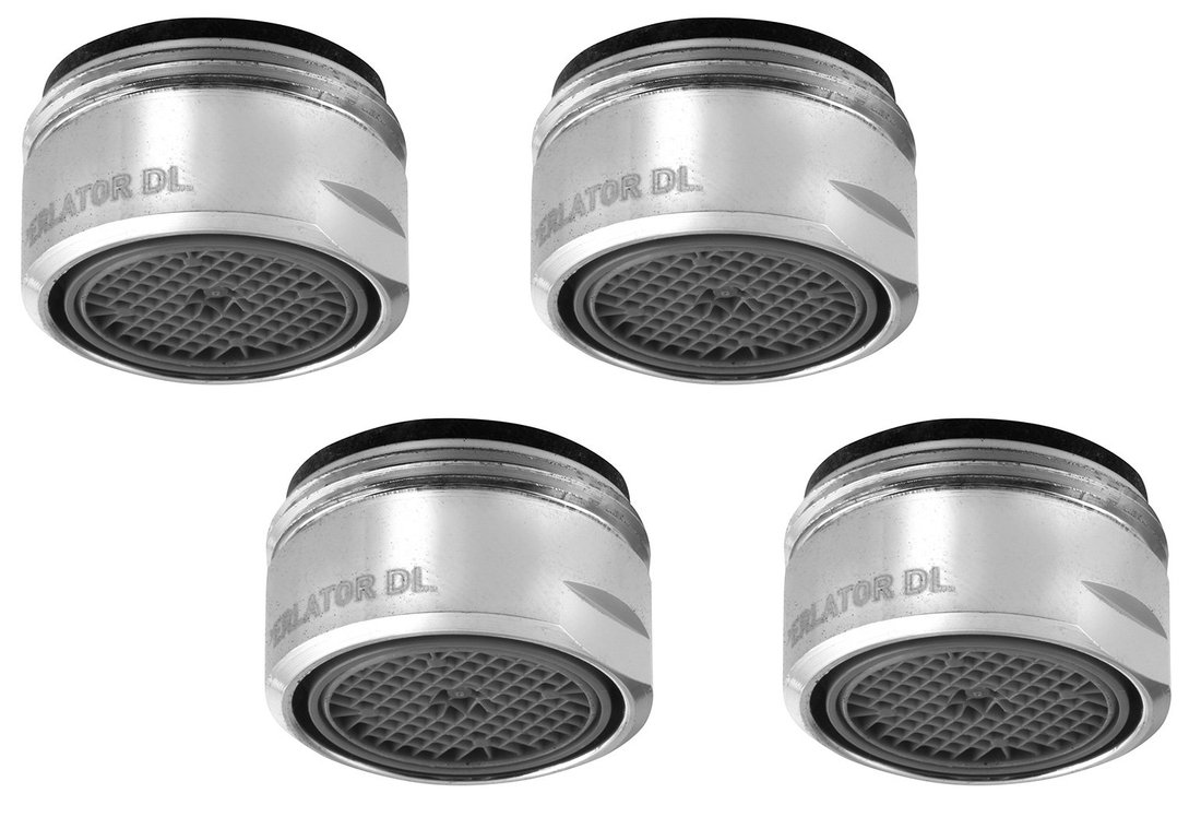 Levně SET 4x perlátor vnější závit M24x1, chrom 3070.204