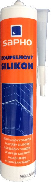 Sanitárny silikón, 310ml, biela 2130100