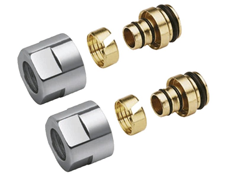 Levně Svěrné šroubení 1/2" pro Alupex 16mm, chrom CP6120