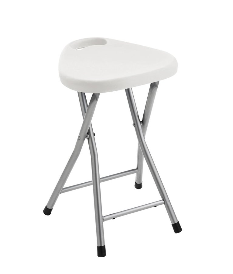 Kúpeľňová stolička 30x46,5x29,3 cm, biela CO75