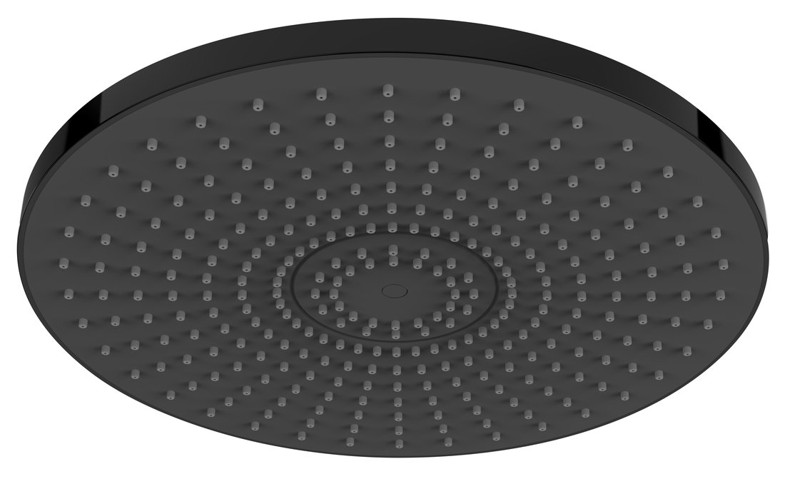 Levně Hlavová sprcha, průměr 300 mm, ABS/černá mat SC124B