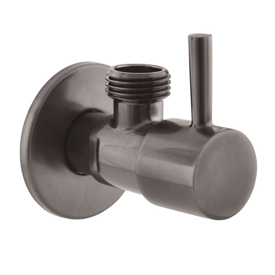 Levně Rohový ventil s keramickým vrškem 1/2"x3/8", gun metal SL028