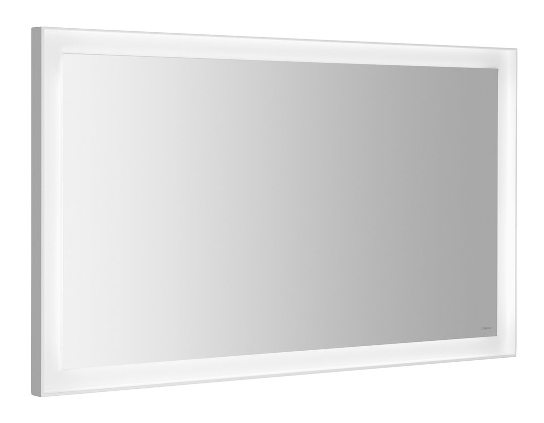 FLUT zrcadlo s LED osvětlením 1200x700mm, bílá FT120